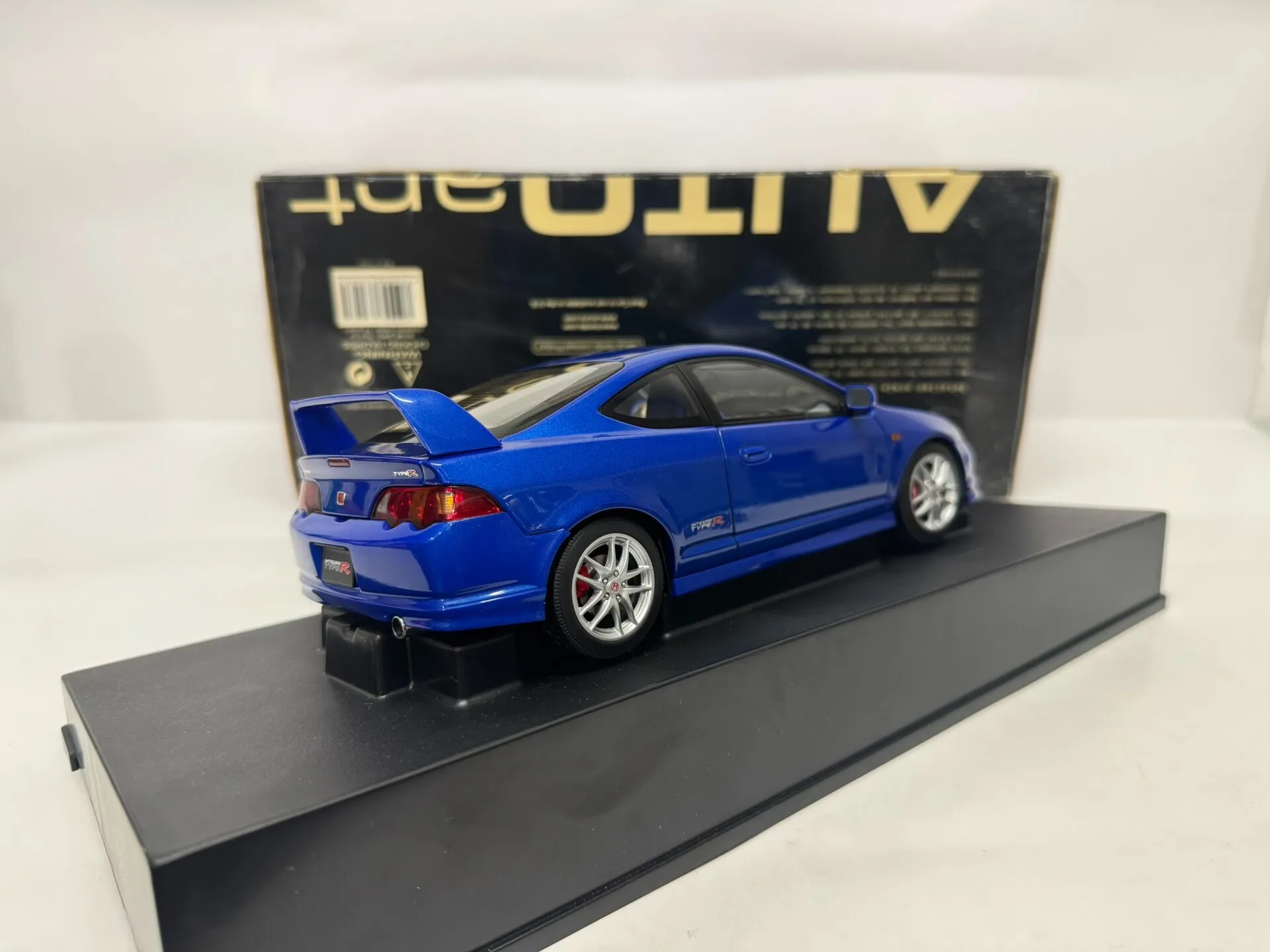 Autoart 1:18 نوع R DC5 الأزرق JDM محاكاة طبعة محدودة جميع سبائك معدنية مفتوحة ثابتة سيارة لعبة مجسمة هدية #4