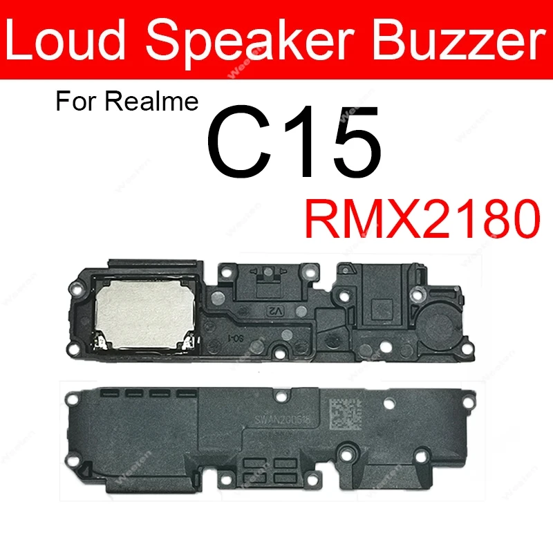 Loud Speaker Buzzer For Realme C1 C2 C3 C11 C12 C15 C17 C21 C21Y C20 C25 C25S Bottom Buzzer Sound Loudspeaker Ringer Parts