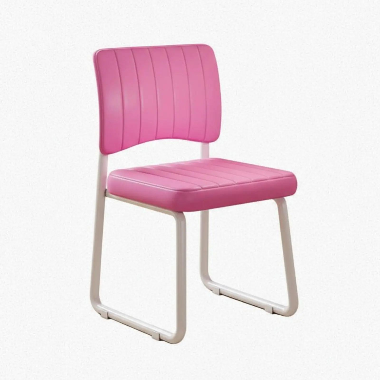 脊椎に優しい人間工学に基づいたデザインの布張り化粧椅子、布張りスレッドベースチェア、強力なサポート、大人、寝室向けのソフトな快適さ