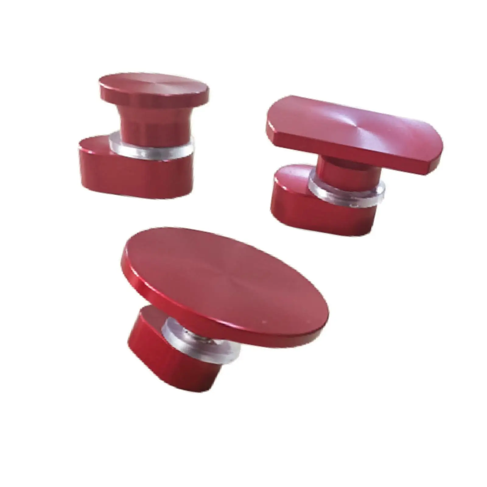 

3Pcs Generic Car Tab Puller Tools Replacement Versatile Accessory Portable Professional Utility Scratches Remover Aluminum Alloy