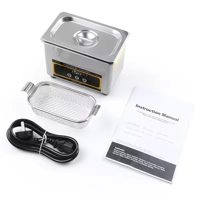 800Ml Ultrasonic Cleaner with Heater and Timer Digital Sonic Cavitation Machine