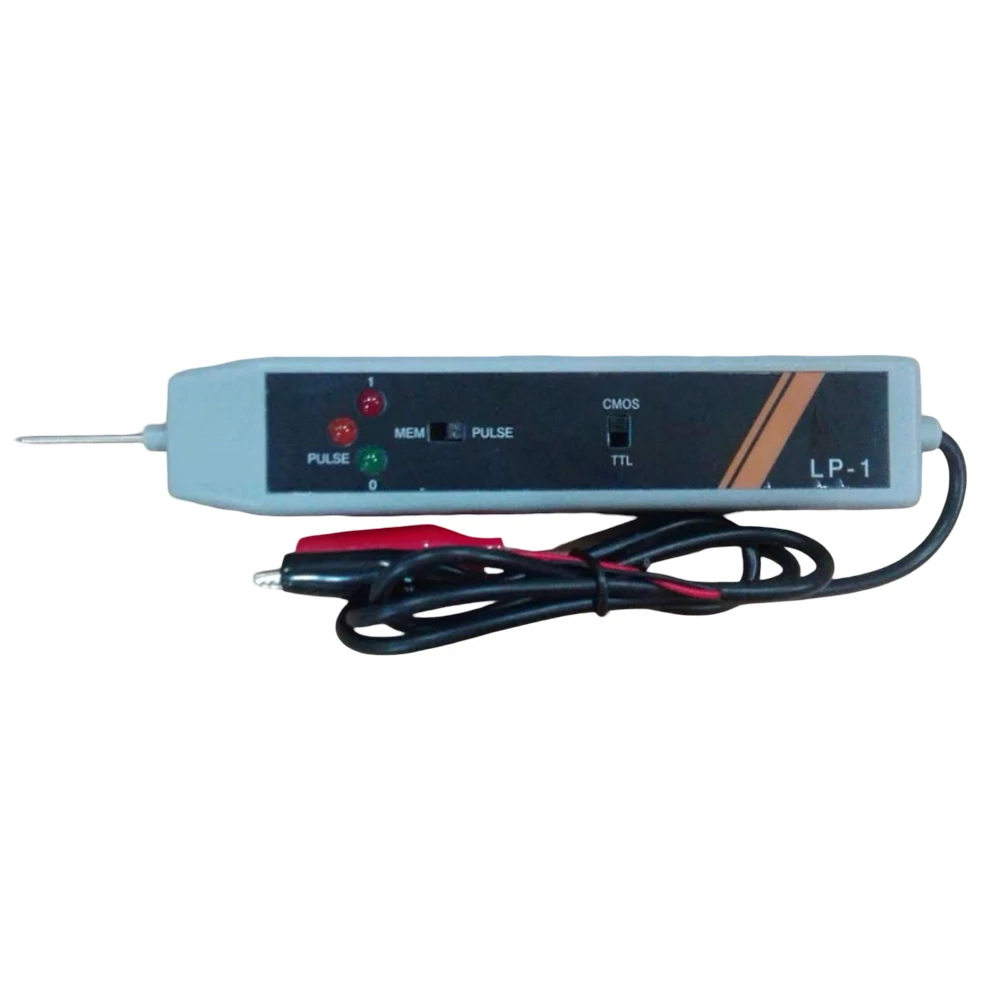 

Handheld Circuit Tester Digital Logic Probe Audio Indication Tool Color Coded LEDs Easy To Operate Electrical Troubleshooting