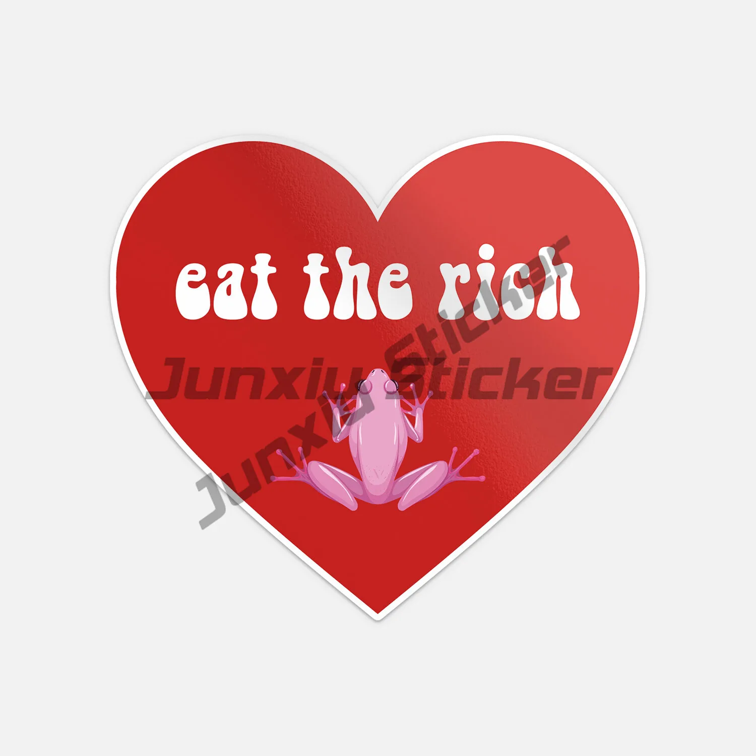 

Eat The Rich Car Bumper Vinyl Stickers