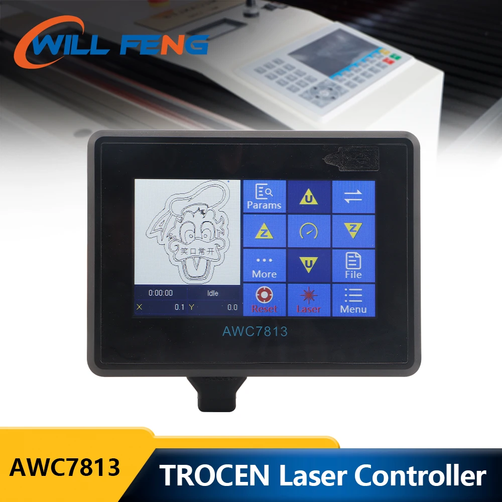 Will Feng Trocen AWC7813 AWC708S Laser Controller DSP Mainboard For One Head Co2 Engraving Cutting Machine