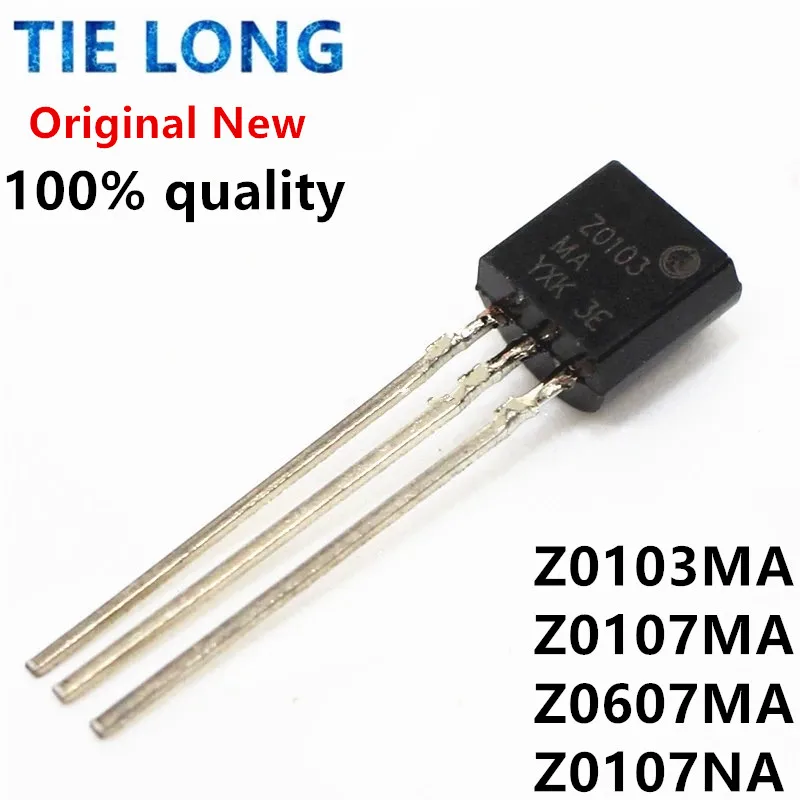 10 Buah Z0103MA Z0107MA Z0607MA Z0107NA Z0103 Z0107 Z0607 TO92 Transistor