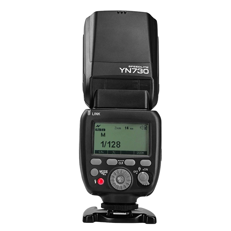 Imagem -02 - Yongnuo Wireless Velocidadelite Flash Li-ion Battery Master Slave com 560 Rádio para Canon Nikon Sony Fujifilm Câmera Yn730 2.4g Gn60