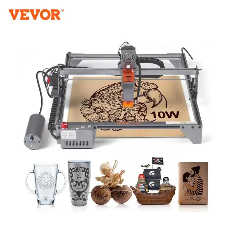 VEVOR Laser Engraver 10W Output Laser Engraving Machine 15.7\