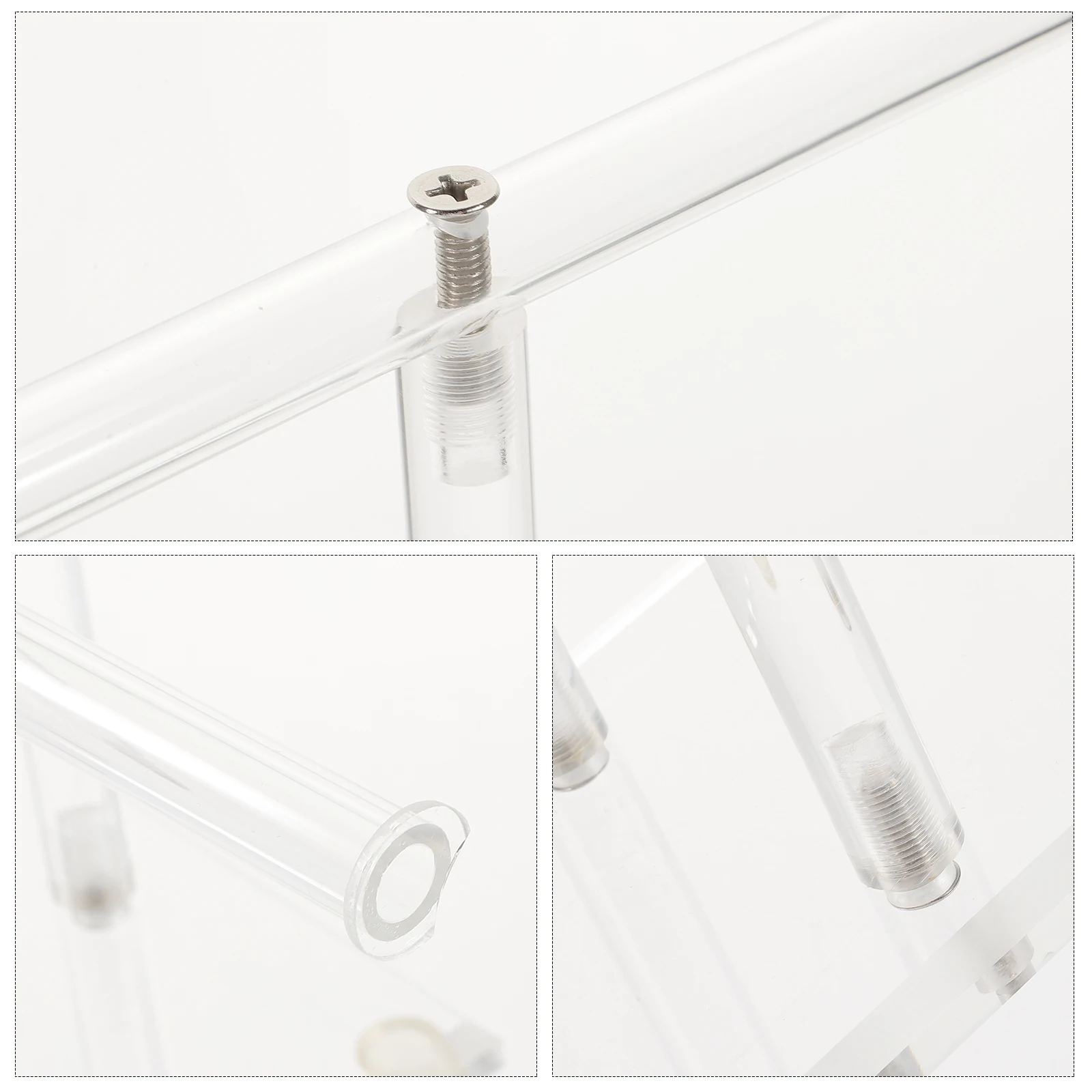 

Bracelet Display Stand for Necklace Jewelry Sterling Silver Hanger Organizer Holder Acrylic Travel