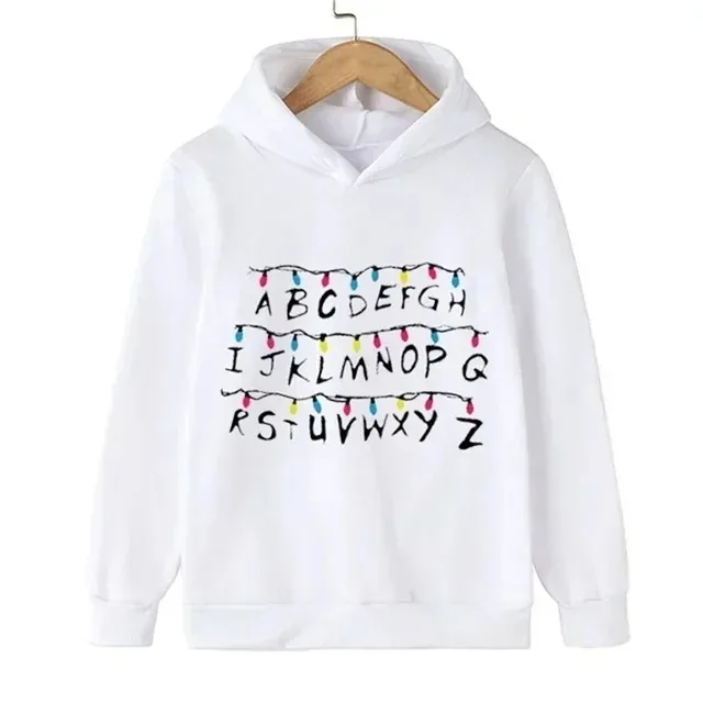 Histórias das trevas das crianças 4 impressão gráfica hoodie hellfire club impresso meninos meninas moletom com capuz high street unisex hoodie