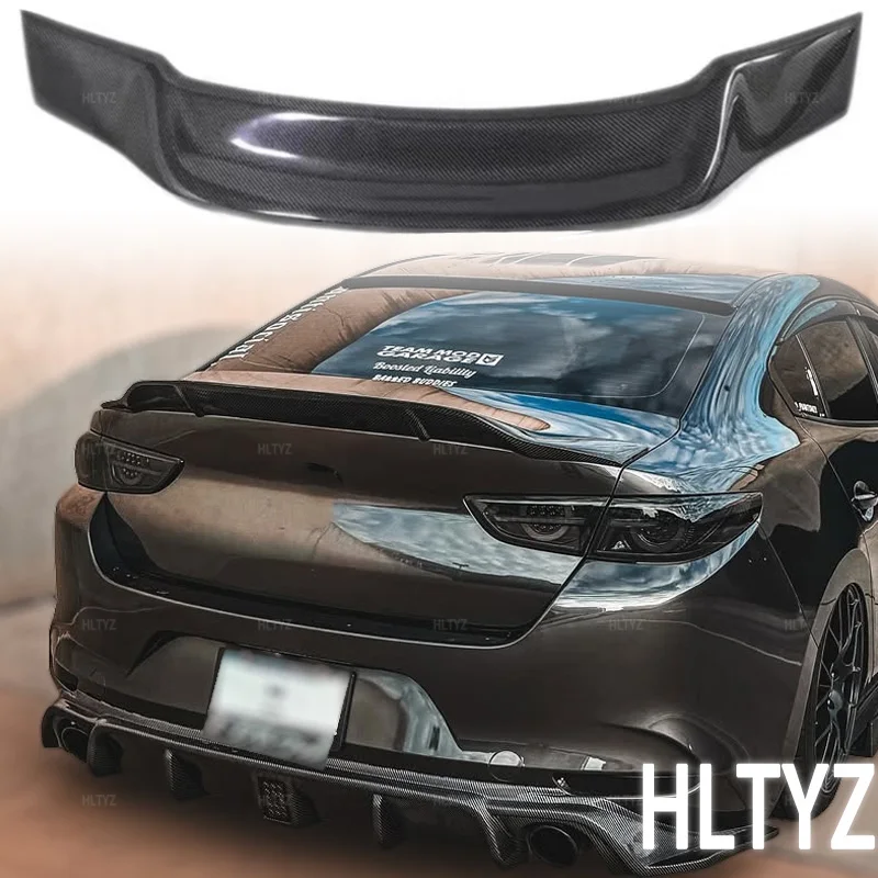

Aerodynamic Kit for 2020-2025 Mazda 3 Axela Sedan R-Style Carbon Fiber/FRP Rear Wing Modified Car Parts