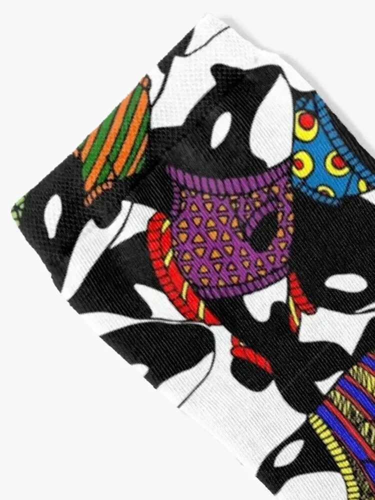 Orca Sweaters Socks funny gift cartoon loose Running Male Socks Women's
