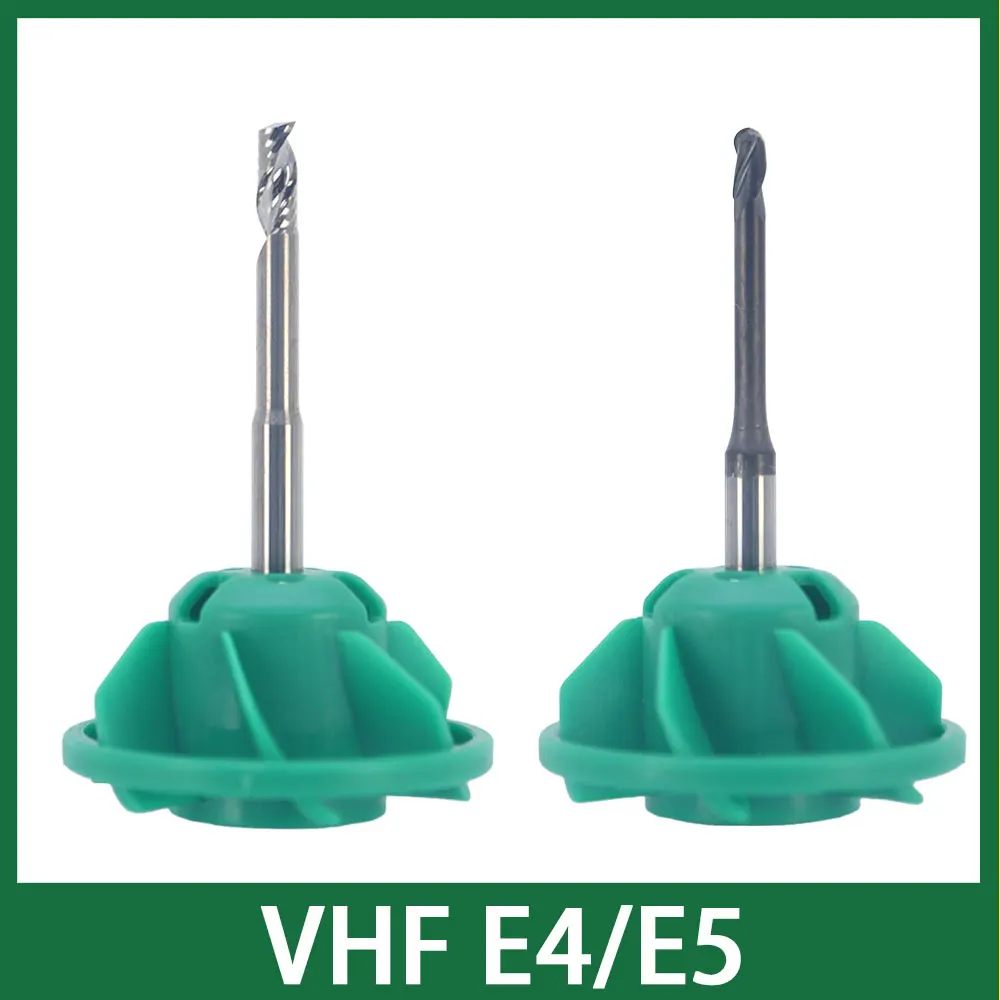 

VHF E4, E5 Milling Cutters with Air Tools for Zirconia, PMMA, Wax, PEEK, etc