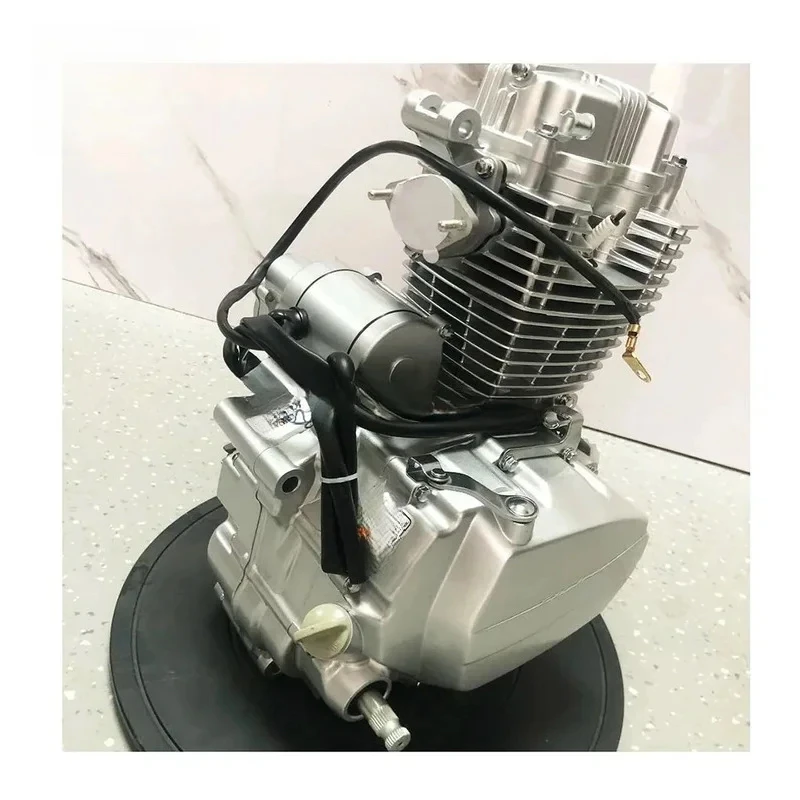 Factory Hot Selling Motor Engine Price Silver Cylinder Style 200cc 250cc 300cc Cooled