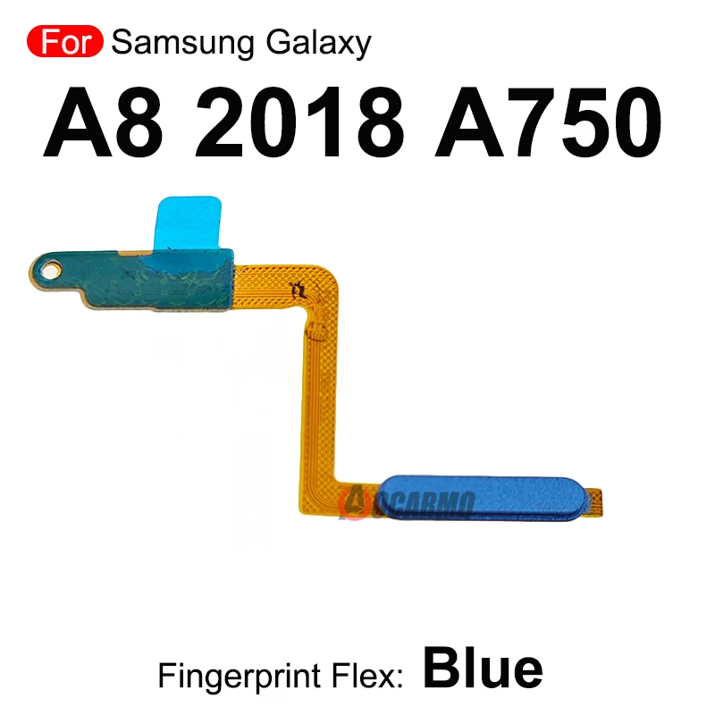 For Samsung Galaxy A750 A7 2018 Fingerprint Sensor Flex Cable Replacement Part