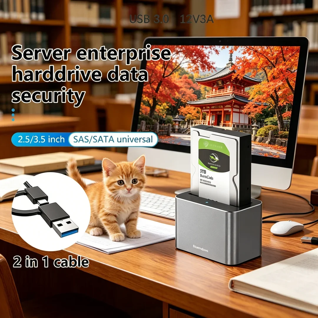 

Refined Rugged 2.5/3.5 Inch SAS/SATA Hard Disk External Case Sata to USB 3.0 Hdd Docking Station Hdd Caddy Sata Hdd Case Hdd