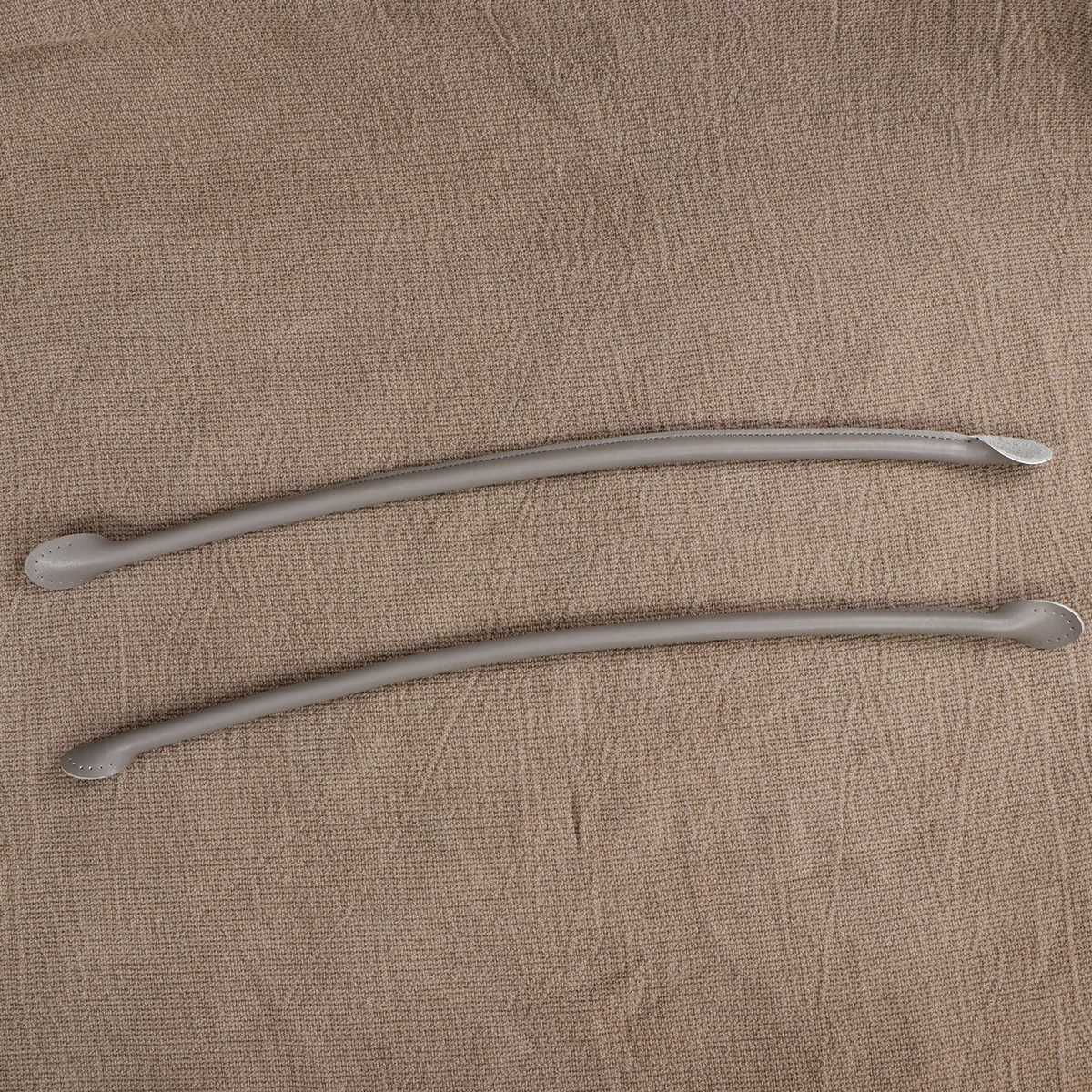 

1Pair Bright Color Bag Strap 40Cm Thicken Handbag Handle for DIY Tote Replacement Sewing Flap End Shoulder Belt Grey