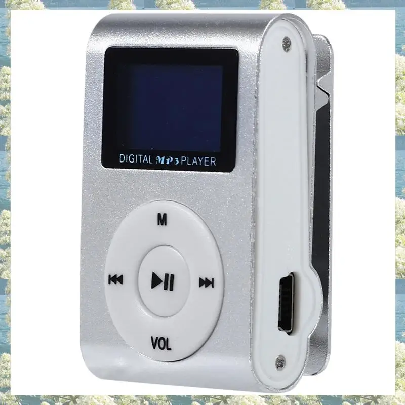 

New-5X Mini USB-клип MP3-плеер с поддержкой видеоэкрана 32 ГБ Micro-SD TF-карты