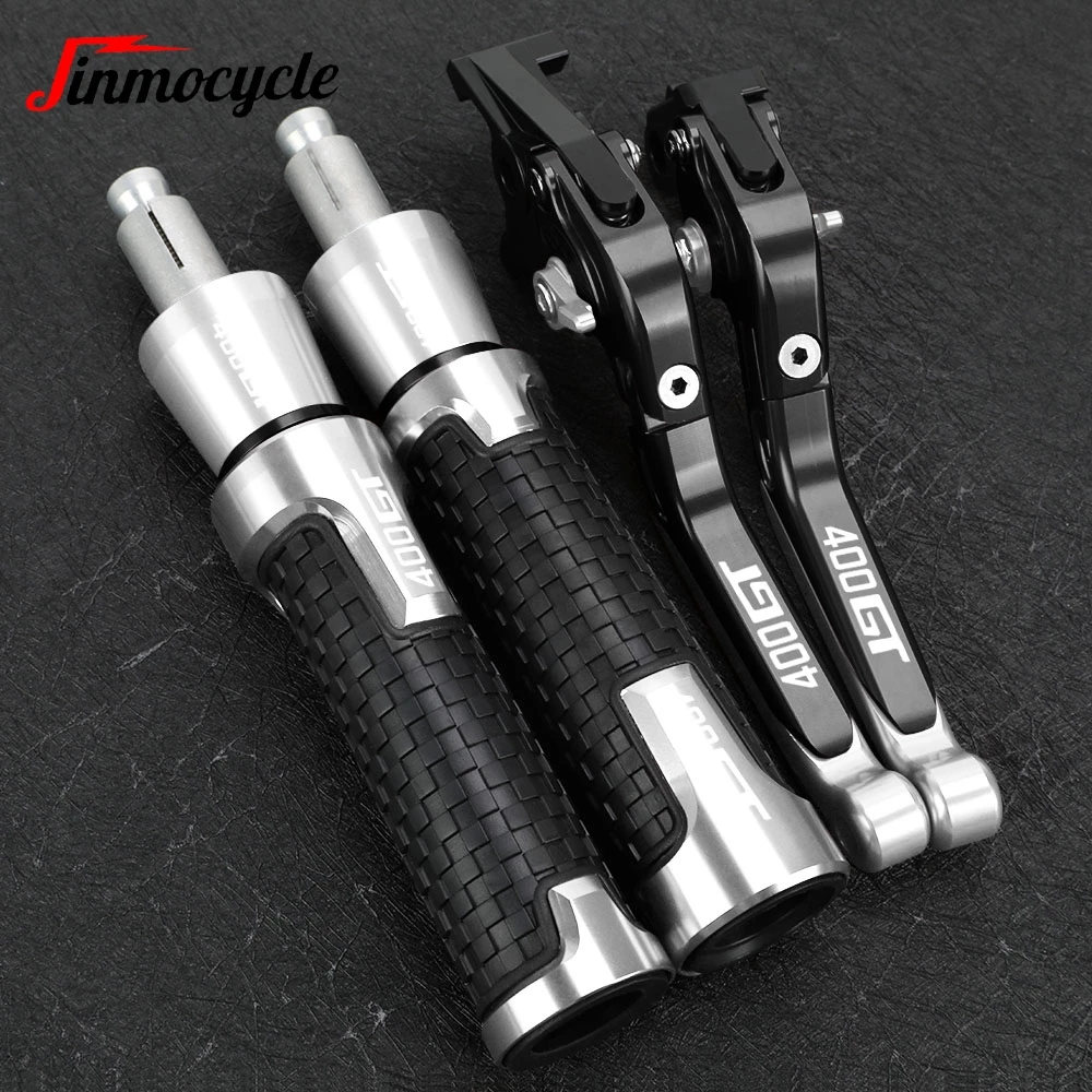 

For CFMOTO 400GT 400-GT CF MOTO 400 GT 2018 2019 2020 2021 Motorcycle Adjustable Brake Clutch Levers Handlebar Hand Grips Ends