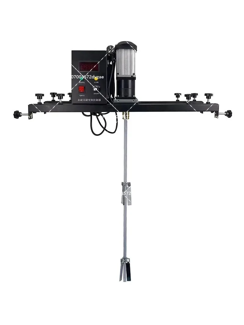 980W Servo   Ton Bucket Mixer, Explosion-proof Liquid Mixer for Ink Coating, 220V 1000L