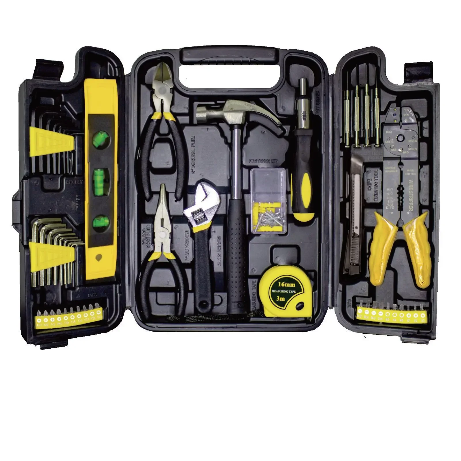 Household hardware tool combination toolbox