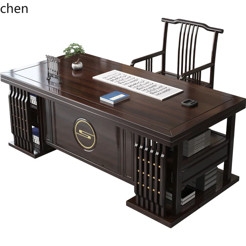 Hsn Solid Wood Desk…