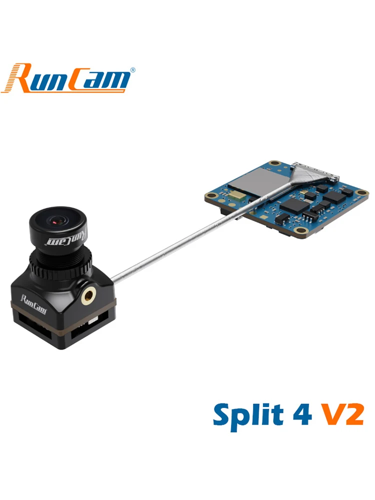 Runcam Split 4 V2 4K-camera FOV 140 °   FPV-camera NTSC (720 * 480) / PAL (720 * 576) schakelbaar voor FPV-drone - afbeelding 2
