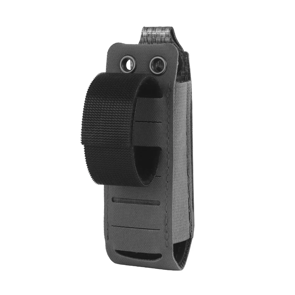 Bolsa portacargadores táctica MOLLE elástica para 9mm y linterna - imagen 4
