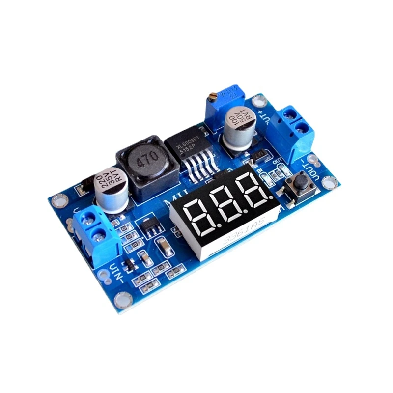 XL6009 4A Boost Converter Step Up Adjustable 15W 5-32V to 5-50V DC-DC Power Supply Module High Performance Low Ripple