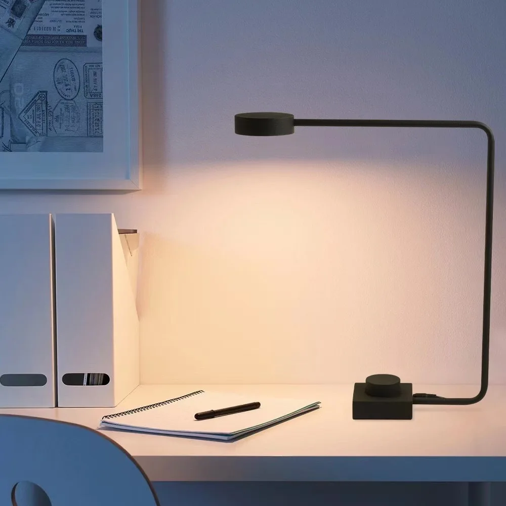 Italian Designer Dimmable Table Desk Lamp Rotatable Reading Light For Bedroom Bedside Office Study