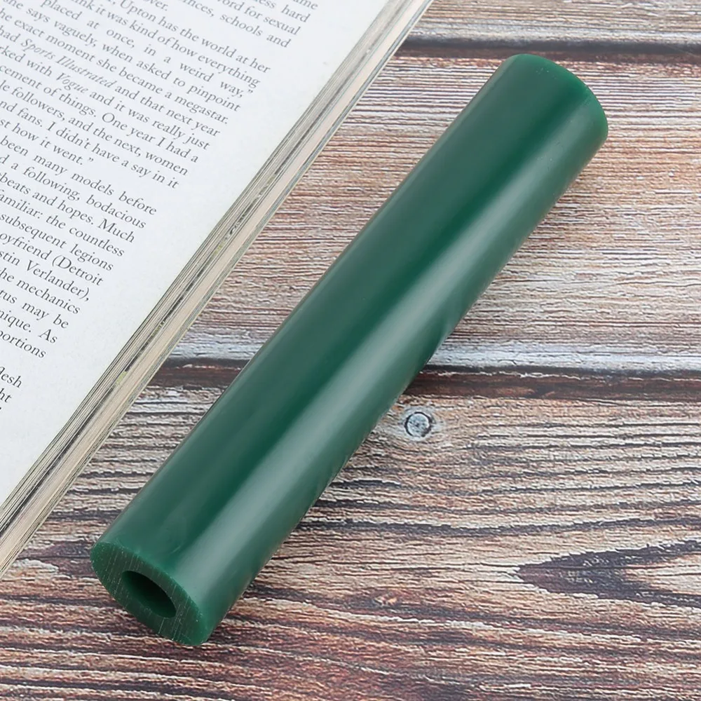 Round Tubes Jewelry Ring Engraving Mold Green Color Column Circle Molds Ring Making Wax Tool Jewelry Casting Mold