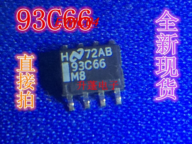 10pieces Original stock  AT93C66 AT93C66-10SU-2.7 SOP-8 IC