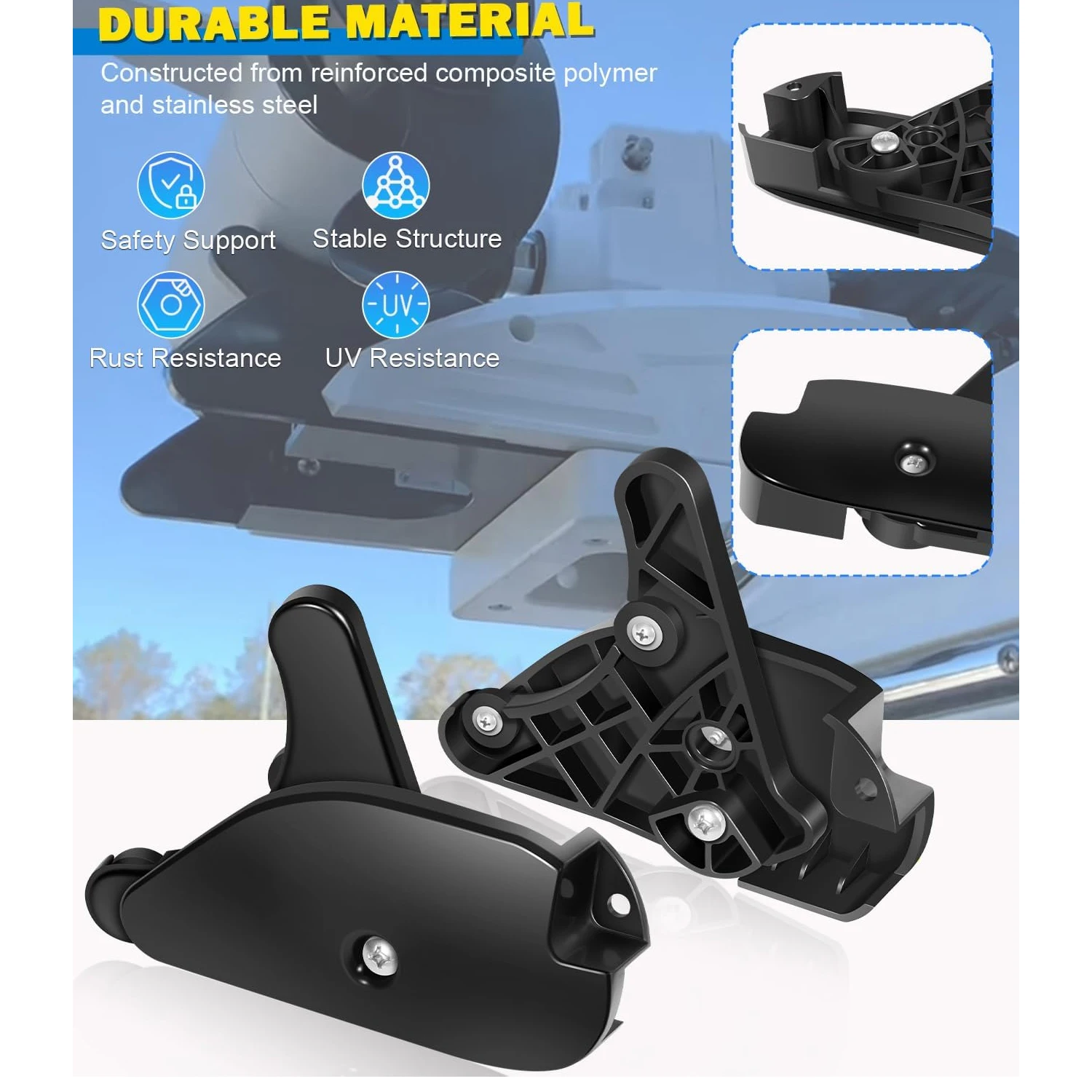 

Комплект: Рампа для троллингового мотора + Защитная пластина для Minn Kota Terrova и Riptide Terrova 112 lb. (модели 2017 года и новее) Thrust/ 36V с Bluetooth