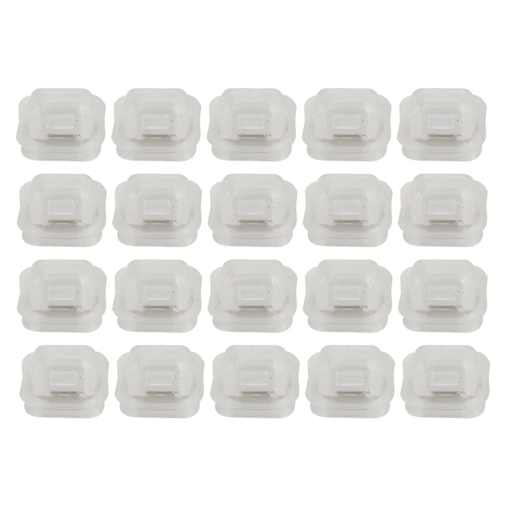 20pcs Door Trim Panel Clip White For BMW 3 Series E46 E90 E91 E92 E93 E53 51418215806 Auto-Fast Clips Car Door Trim Retainers