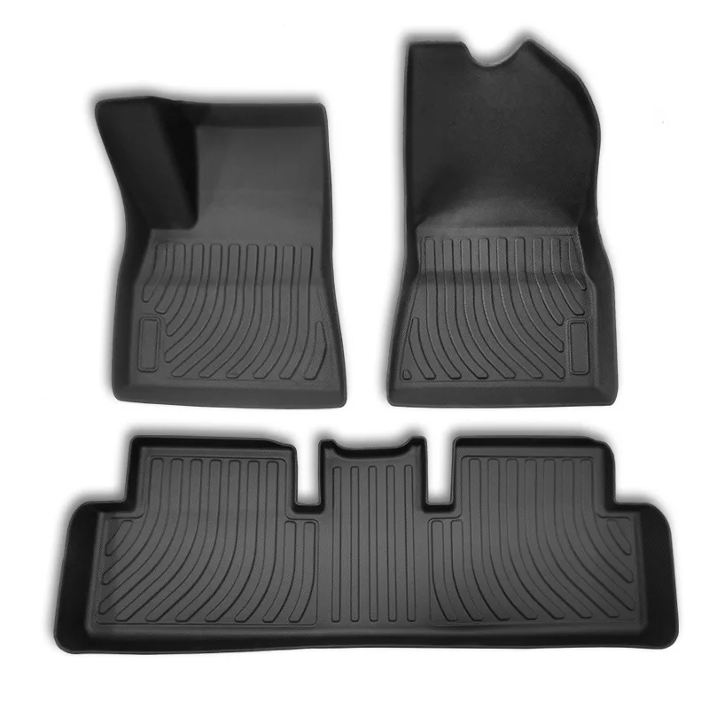 Tappetini per Auto TPE 3D per Tesla Model 3 2021 2023 Y X S TPR tappetini in gomma impermeabili per tappetini interni accessori Auto