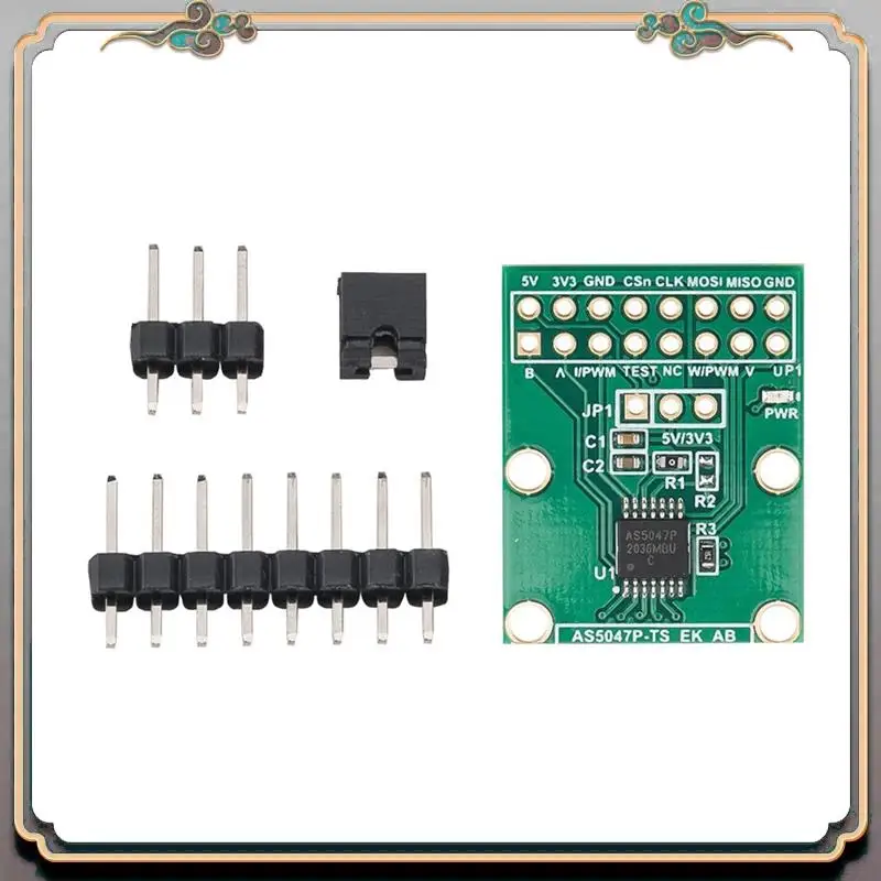 A46M-AS5047P Encoder Adapter Board Simplefoc Doggo Magnetic Encoder SPI ABI Pulse Width Modulation