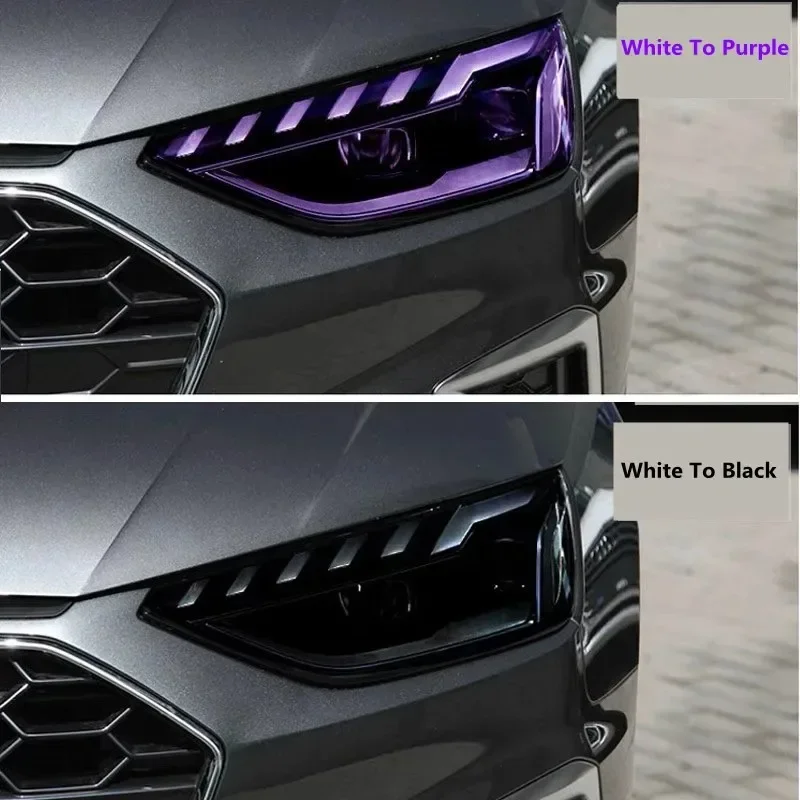 Automotive TPU Headlight Film Intelligent Light Control Car Body Protection Film Repair Scratches Photochromic Modification Film