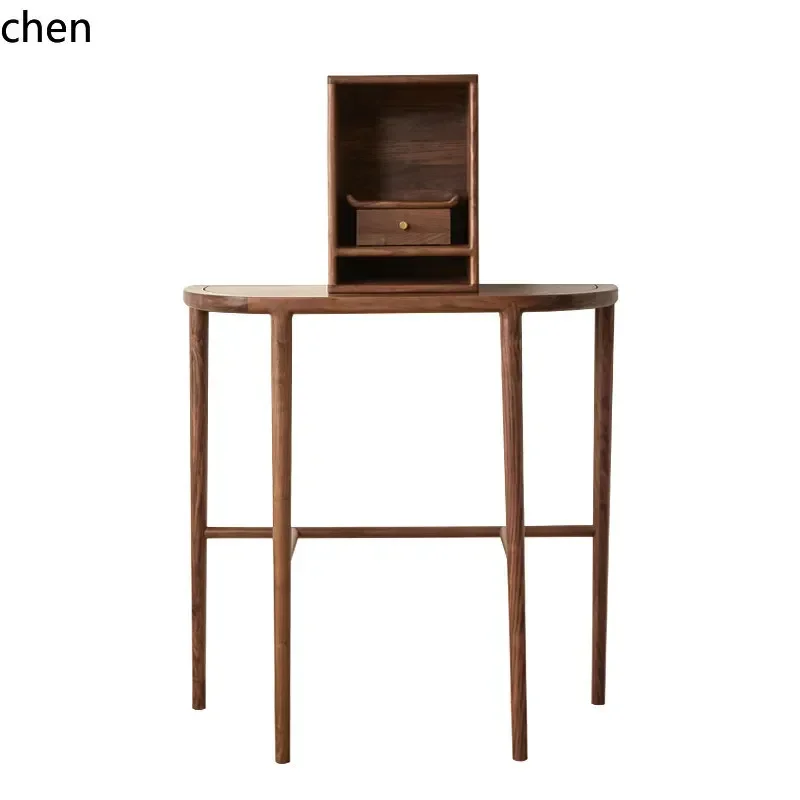 B6   walnut buddha niche altar table for   shrine  platform guanyin guan gong altar tea room god of wealth new cabinet