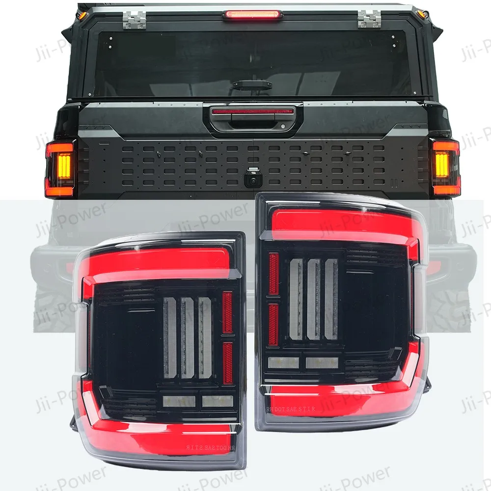 

JiiPower Rear Left & Right LED Tail Light Brake Lamp for Gladiator JT 2020 2021 2022