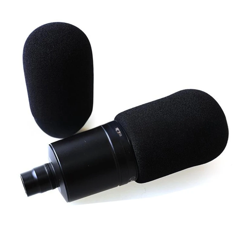 High Density Sponge Microphones Sleeve Mic Windscreen Cover Enjoy Clear Recording for Microphones Drop Shipping