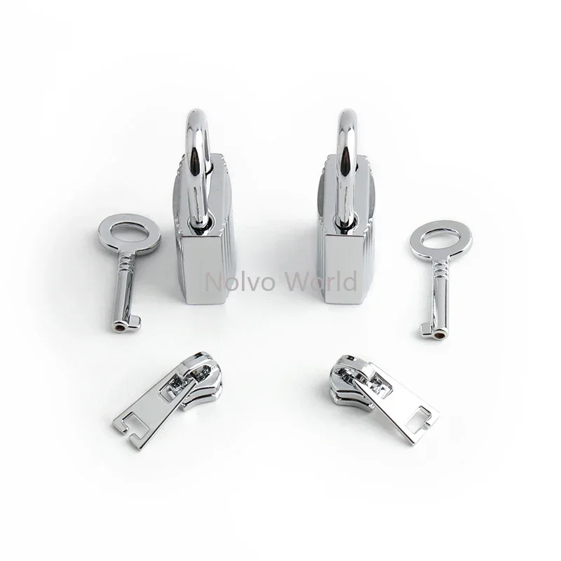 1/4/10Sets Metal Clasp Lock For Women Handbags Shoulder Bags Closures Snap Clasps Plates Buckle Turn Twist Locks DIY Accessories
