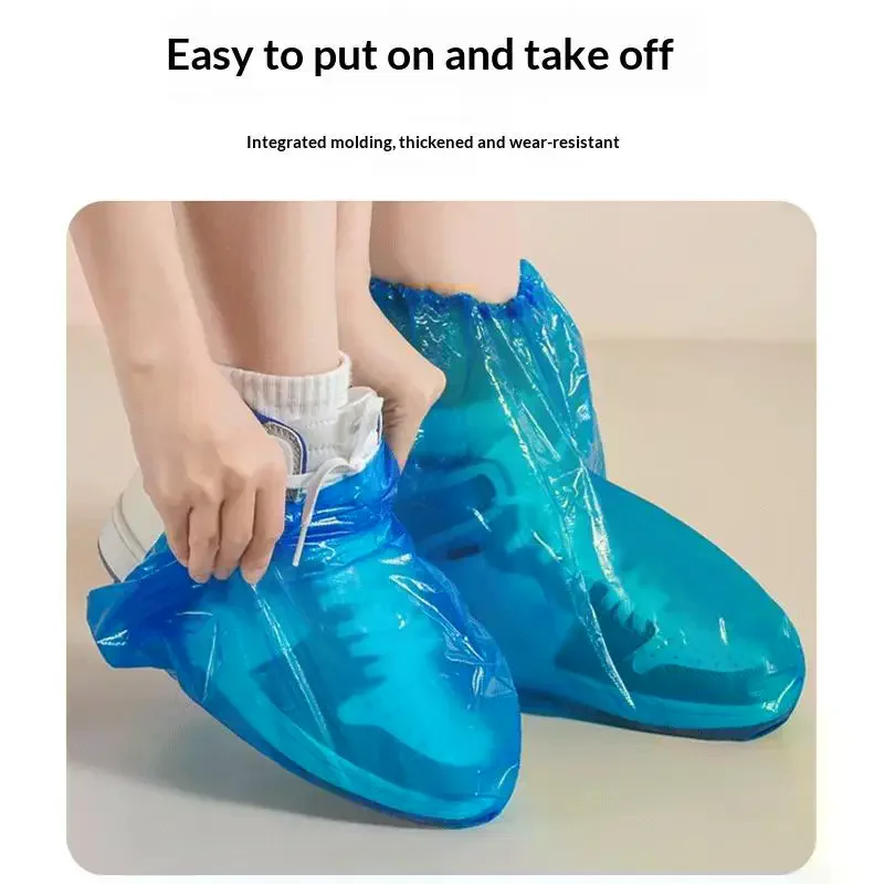 Latex Shoe Covers Waterproof Unisex Non Slip Reusable Rain Boot Protectors for Shoes Protection Daily Use