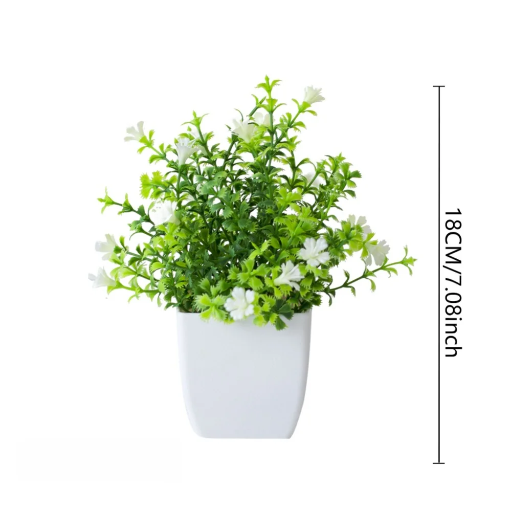 

Eucalyptus Decor As Shown Faux Potted Plant Realistic Eucalyptus Leaves Includes Flowers Sturdy Plastic Material