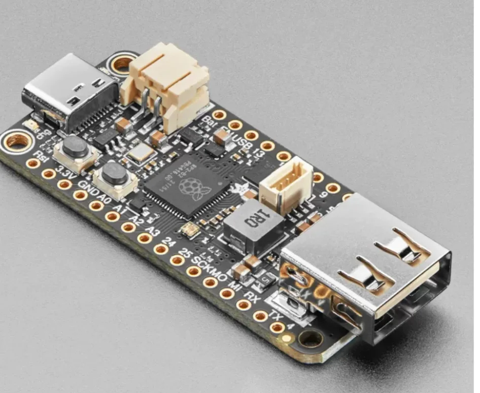 5723 Feather RP2040 USB Type a Host Board for DIY Projects Compatible with Arduino IDE Mini USB 5V 1A