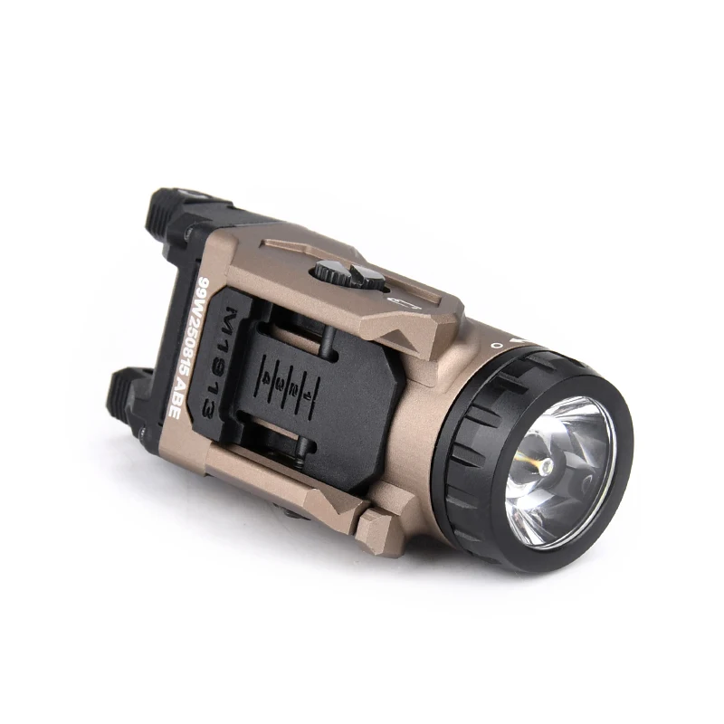 Wadsn metal tático scout lanterna 400lm branco led airsoft pendurado montado luz pistola luz caça iluminação/lâmpada estroboscópica