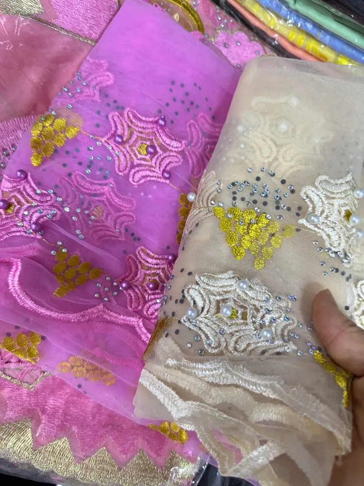 3D-Steinverzierter Neuer Dubai-Schal für Muslimische Frauen, Afrikanischer Voile-Stein-Hijab, Islamischer Hijab, Pashmina-Turban, Kopftuch mit Stickerei, Schals – Detail 40