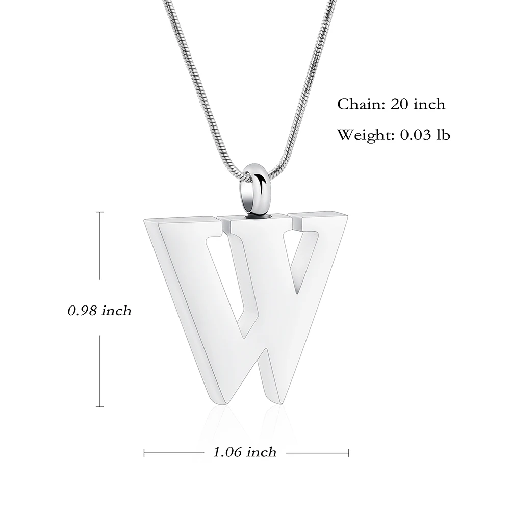 Urn Necklace for Ashes Cremation Jewelry Stainless Steel Ashes Pendant for Women Men Keepsake Memorial for Jewelry