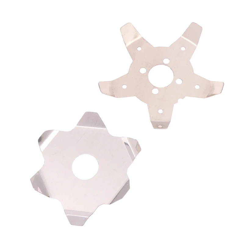 1 قطعة الاعشاب الآكل شفرة جزازة العشب الانتهازي رئيس الأعشاب شفرة مساعدة لجزازة كهربائية استبدال أجزاء