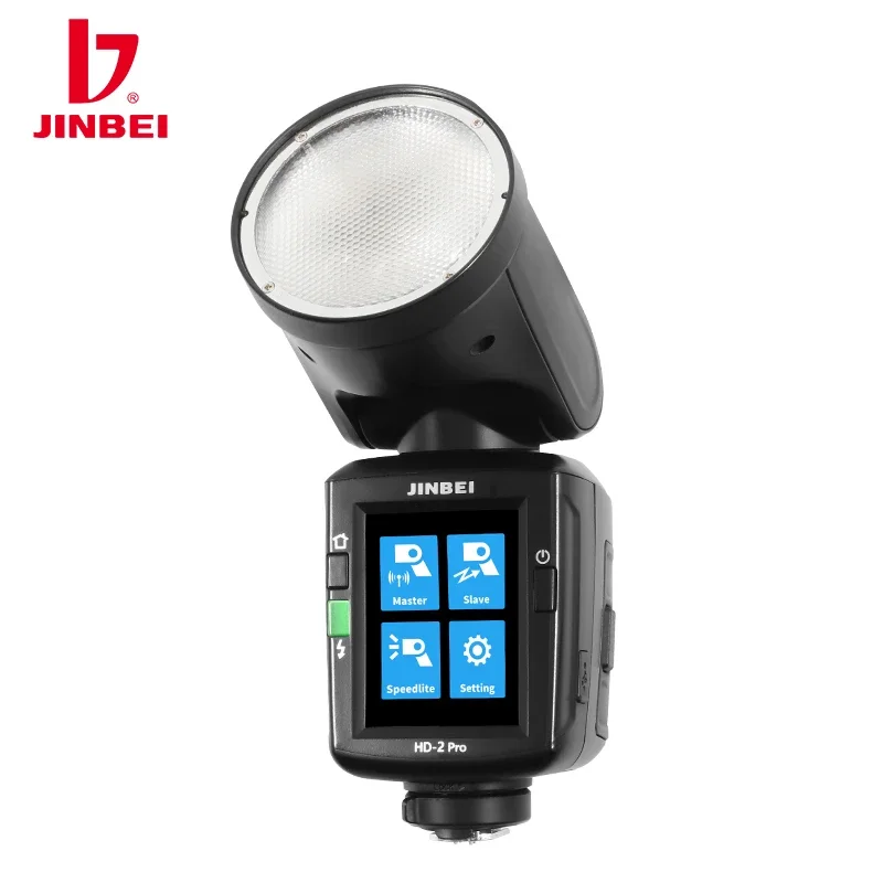 

JINBEI HD-2 MAX TTL 1/8000s HSS Portable Speedlite Battery Camera Flash Lights For All Camera Brands Outdoor Shooting