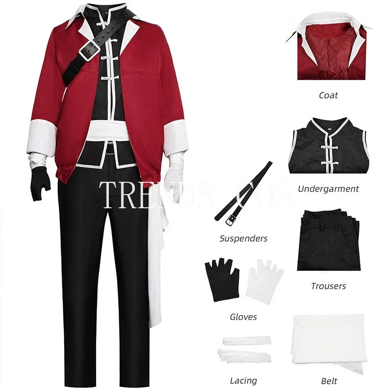 Strong Cosplay Costume Anime Freeze: Beyond Journey's End Cosplay Stark Cosplay Men Costume