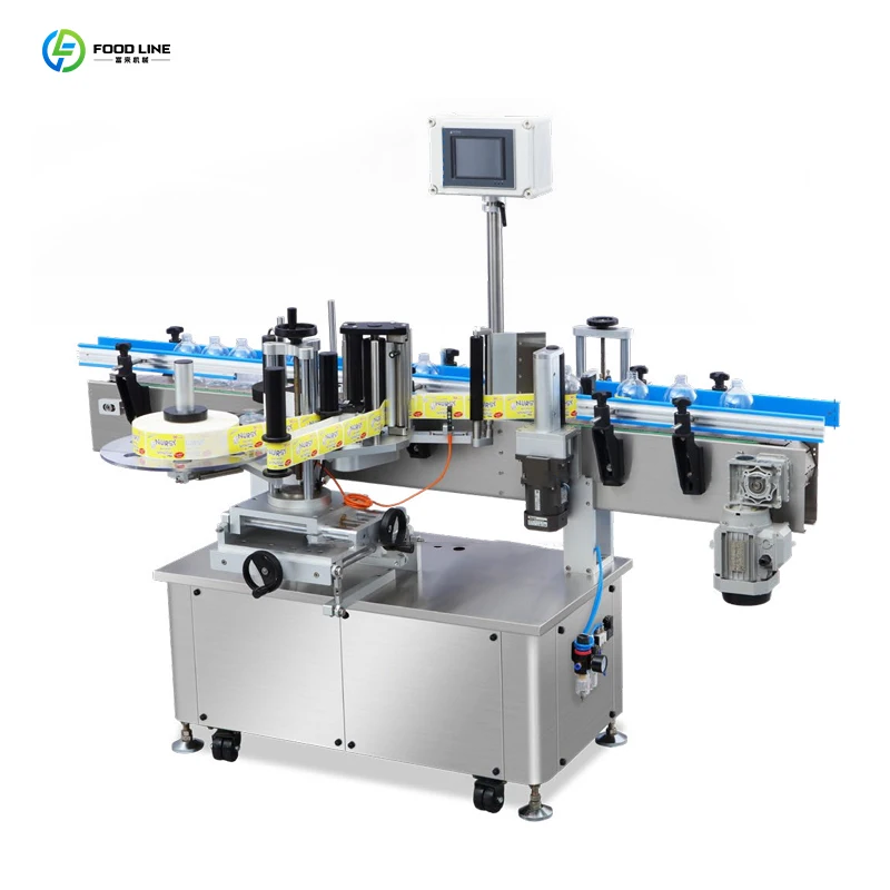 Automatic Bottle Labeling Machine Round Bottles Label Bottle Machine customize